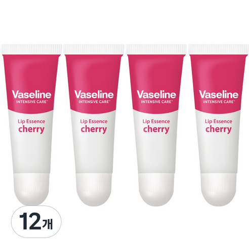 바세린 인텐시브 케어 립 에센스, 체리, 12개