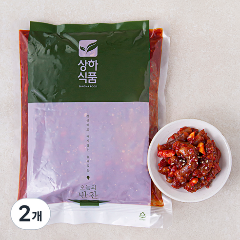 상하식품 싱싱낙지젓, 1kg, 2개