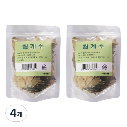 서울식품 월계수잎, 20g, 4개