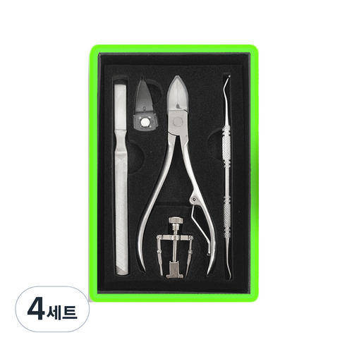 고요잠 내성발톱 교정기 DK-77 5종 세트, 4세트