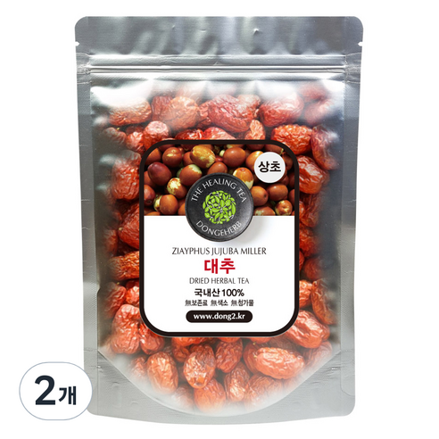 동이약초 국내산 대추 상초, 150g, 2개
