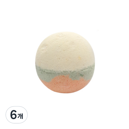 아임밤 토요일밤 버블 거품 바스밤 과일향, 120g, 6개