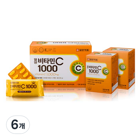 비타민C1000, 6개, 200정