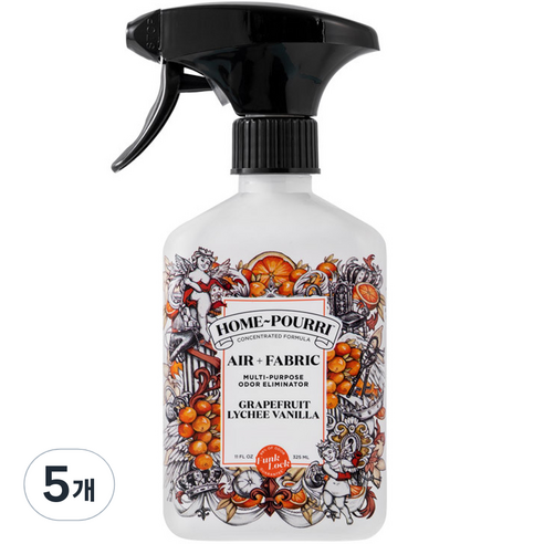 홈푸리 그레이프프루트 리치바닐라, 325ml, 5개