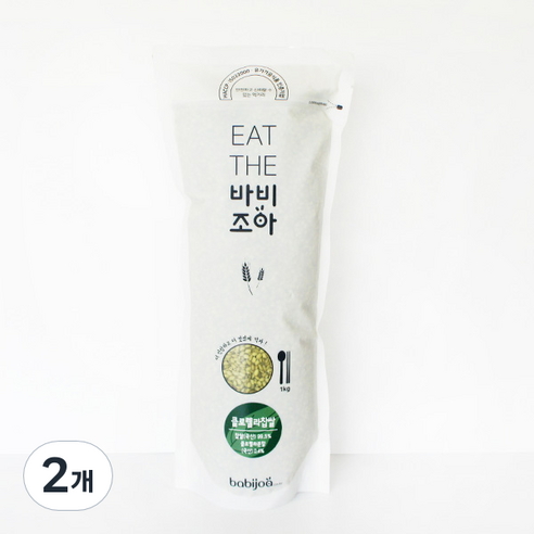 클로렐라찹쌀, 1kg, 2개