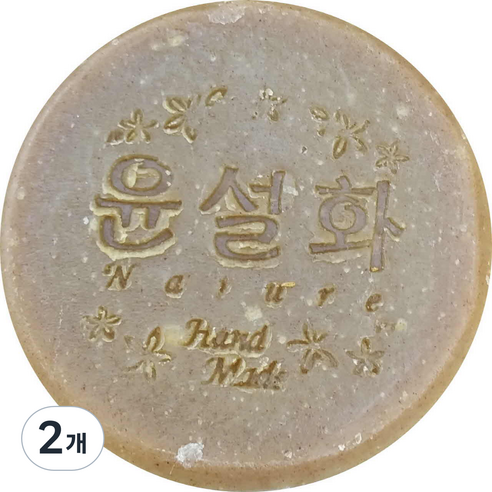 윤설화 비누 부평초, 110g, 2개