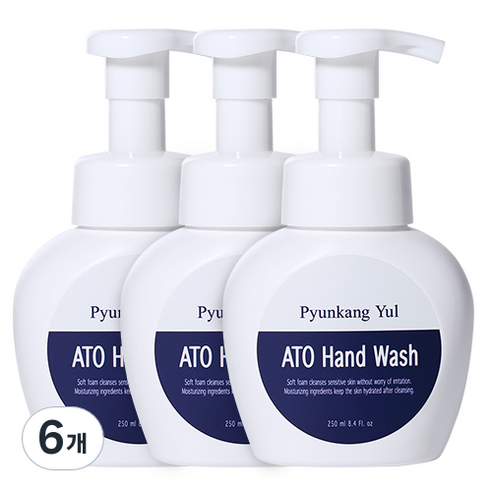 편강율 아토 핸드워시, 250ml, 6개