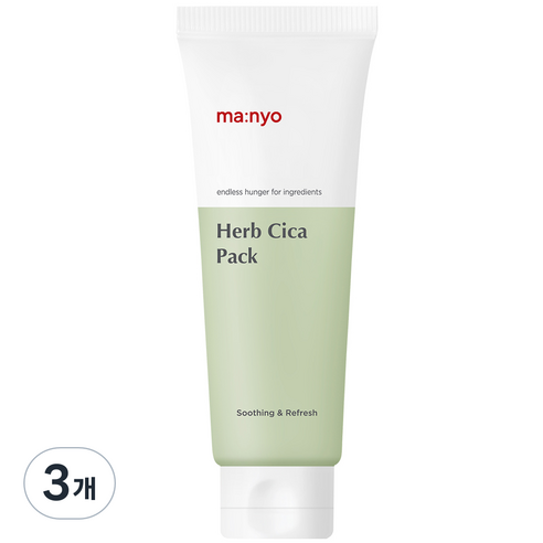 마녀공장 허브 시카 팩 75ml, 1개입, 3개