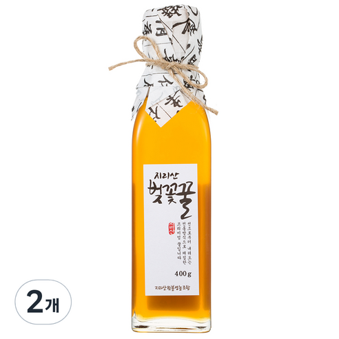 지리산한봉영농조합 벚꽃꿀, 2개, 400g