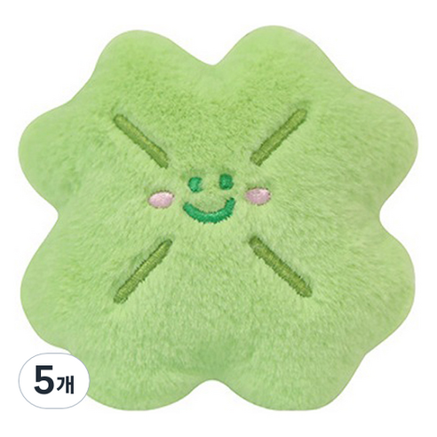 모찌타운 행운핫팩 인형 10cm, 5개