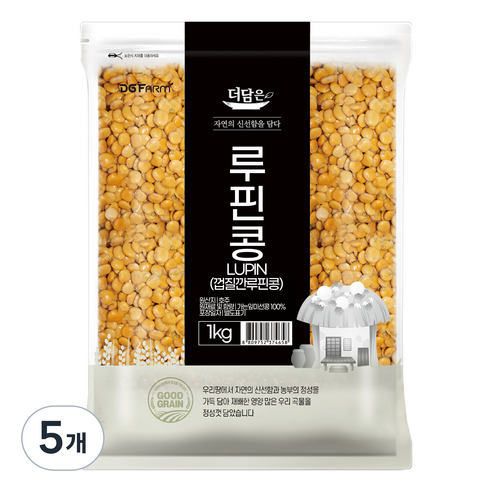 더담은 루핀콩, 1kg, 5개