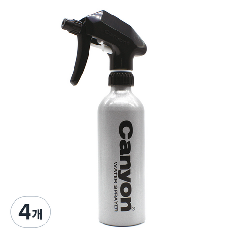 헤어베스트 캔분무기 HBI200, 혼합 색상, 4개