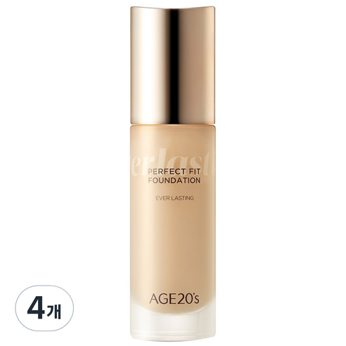 에이지투웨니스 퍼펙트 핏 리퀴드 파운데이션 30ml, 4개, 2호 아이보리