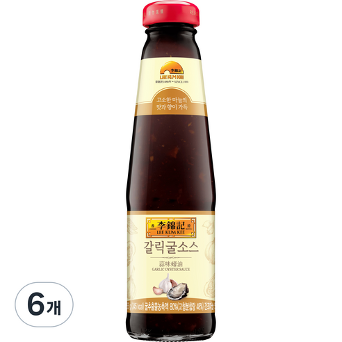이금기 갈릭굴소스, 255g, 6개