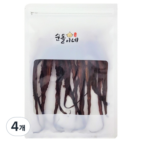 순돌이네 대왕오징어다리 문어발 망족, 4개, 150g