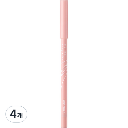 토니모리 멜팅 누디스틱 0.5g, 01 바닐라, 4개