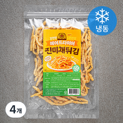 해야미 에어프라이어 진미채 튀김 (냉동), 120g, 4개