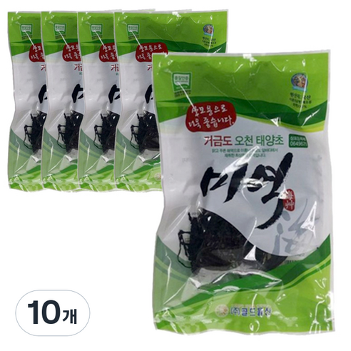 골드물산 거금도 오천 태양초 미역, 50g, 10개