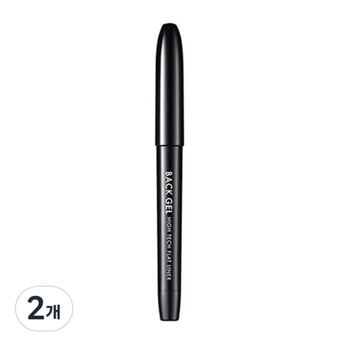토니모리 백젤 하이테크 플랫 라이너 1.2g, 01젤블랙, 2개