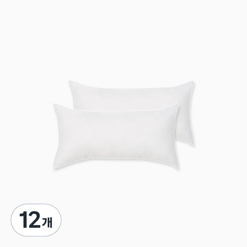 마음마음 빨아쓰는 구름 베개솜, 화이트, 12개
