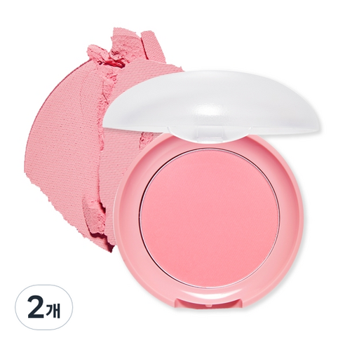에뛰드 러블리 쿠키 팩트 블러셔 4.5g, PK002 그레이프후르츠젤리, 2개