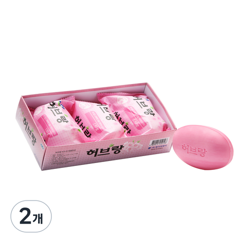 셀그린 동서씨앤지 허브랑 비누, 130g, 6개