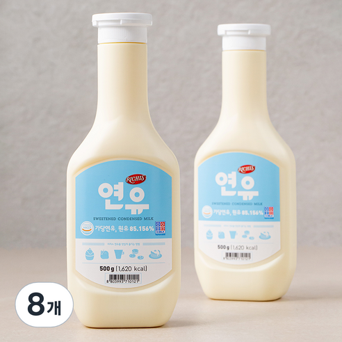 리치스 연유, 500g, 8개