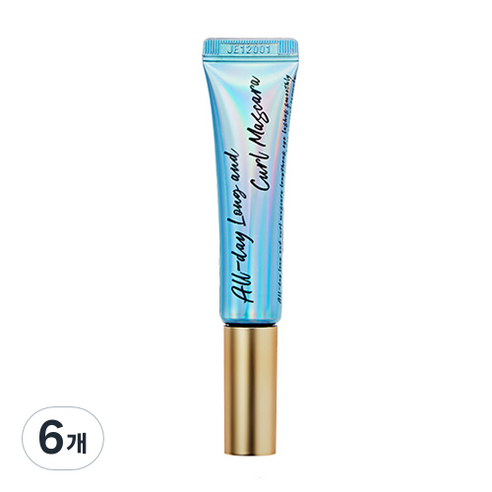 밀크터치 올데이 롱앤컬 마스카라 10g, Black & Brown, 6개