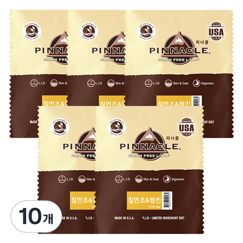피너클 강아지 칠면조 & 펌킨 건식사료, 40g, 10개