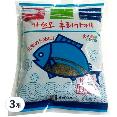 천혜식품 가쓰오 후리가께, 500g, 3개
