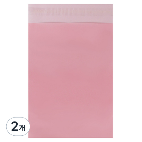 아이엔피 LDPE 택배봉투 연핑크 25p, 2개