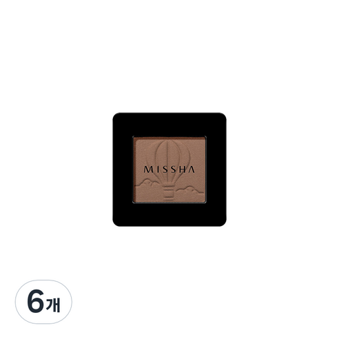미샤 모던 섀도우 매트, 허니허그(MBR06), 6개