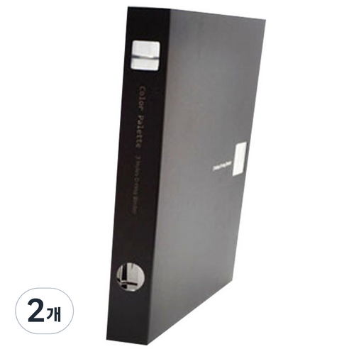 에코청운 칼라파렛트 D링바인더 A4 3공, 랜덤 발송, 2개