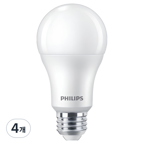 필립스 LED 벌브 12.2W 9290037944, 주광색, 4개