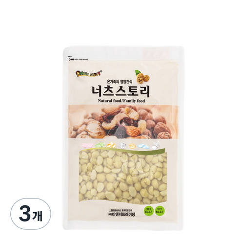 너츠스토리 마카다미아, 500g, 3개