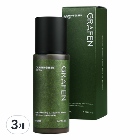 그라펜 카밍 그린 올인원 로션, 150ml, 3개