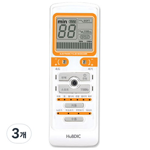 휴비딕 웨이브펄스 플러스 저주파자극기, HMB-1300, 3개