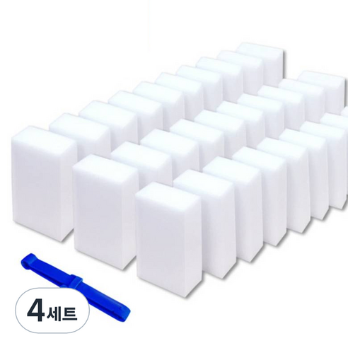해피세일 바스프 매직블럭 30p + 집게 세트, 4세트