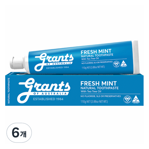 그란츠 오브 오스트레일리아 프레쉬민트 치약의 매력 그란츠치약