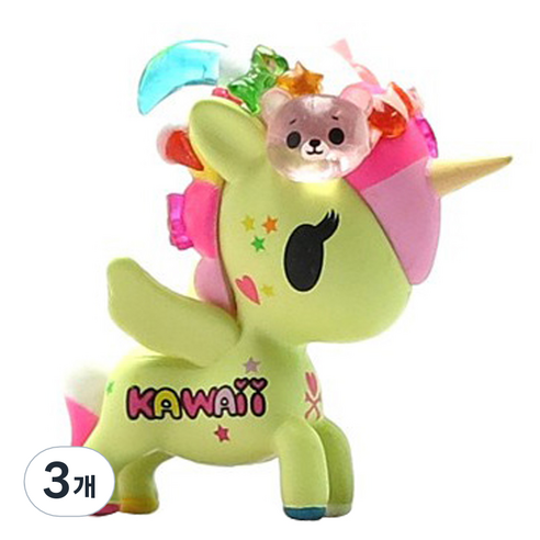 토키도키 UNICORNO5 피규어 시리즈 랜덤 발송, 3개