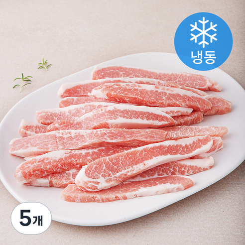 동원 브라질산 항정살 구이용 (냉동), 800g, 5개