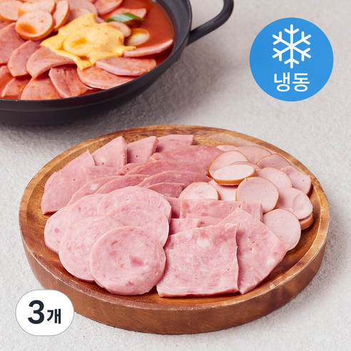 대림선 애니쿡 부대찌개 모둠햄 (냉동), 1kg, 3개