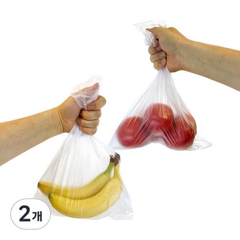 바로엔 투명 속지 봉투 2호 중, 2개