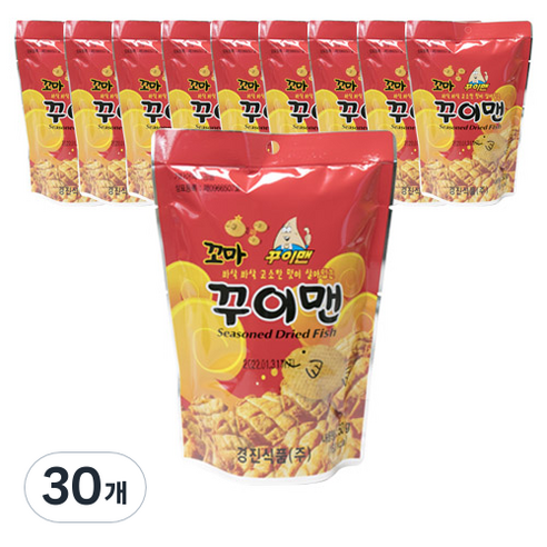 꾸이맨 꼬마, 50g, 30개
