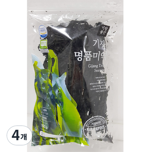 기장물산 기장 미역, 100g, 4개