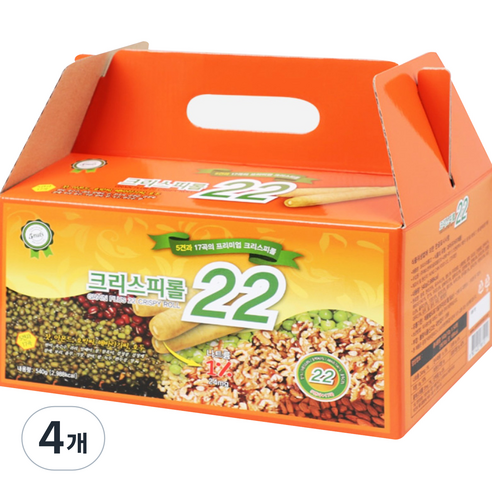 선물용 크리스피롤 22 54p, 540g, 4개