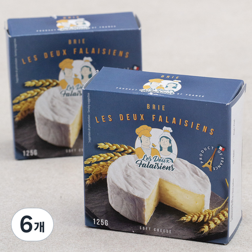 브리 레 드 팔래지엉, 125g, 1개입, 6개