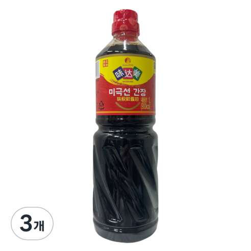 미달미 신호 미극선 간장, 3개, 1L
