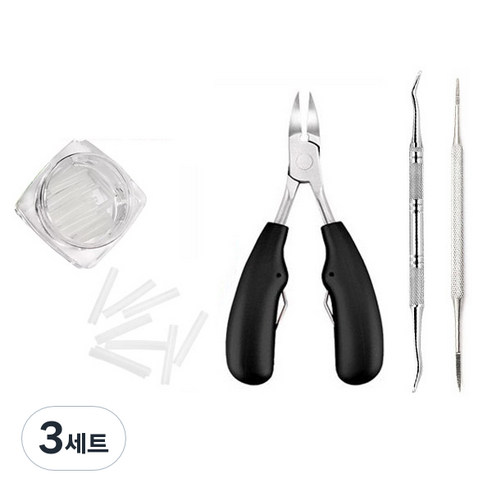 퍼니네일 발톱관리 커브스틱 세트, 01, 3세트