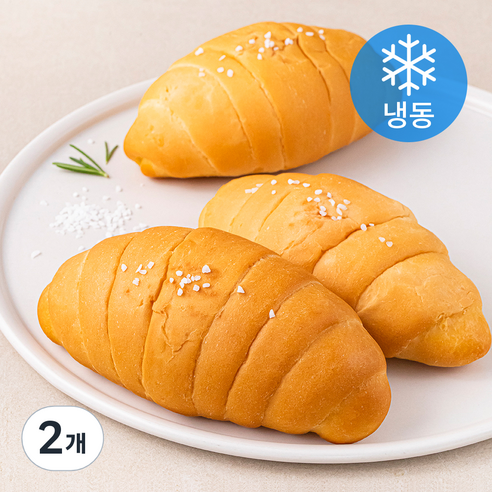 존쿡델리미트 마스터의 브레드 소금빵 (냉동), 64g, 3개입, 2개